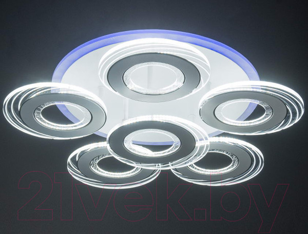 Изображение товара Люстра Aitin-Pro S2156/5+1 (белый RGB)