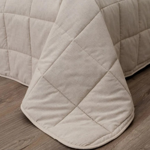 Изображение товара Одеяло Лен наш Лен/овечья шерсть 2.0 сп / 208839 (172x205, бежевый)