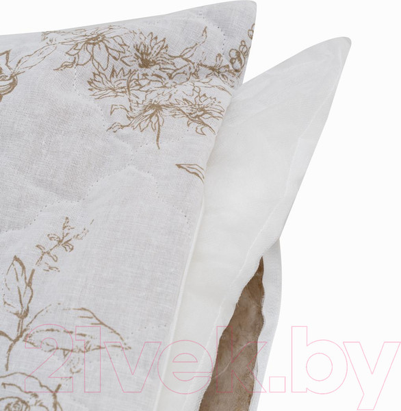 Изображение товара Подушка для сна Лен наш Шведская Роза Лен 230735 (70x70, белый)