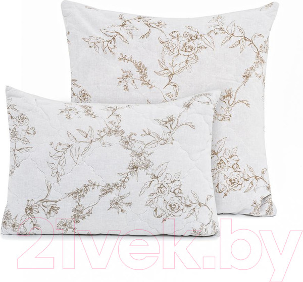 Изображение товара Подушка для сна Лен наш Шведская Роза Лен 230734 (50x70, белый)