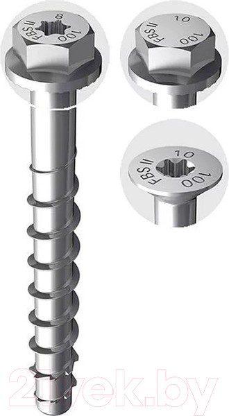 Изображение товара Шуруп FISCHER FBS 8x80 / 536853K