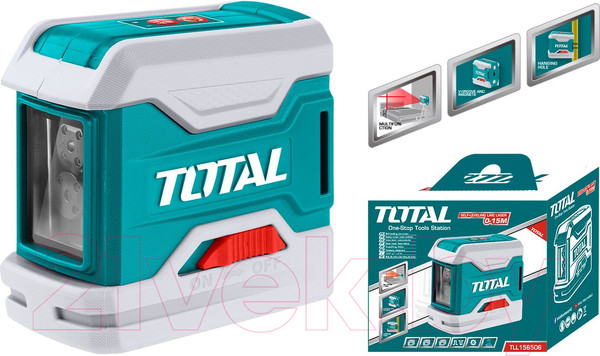Изображение товара Лазерный нивелир TOTAL TLL156506