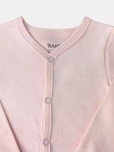 Изображение товара Боди для малышей Rant 7169-74 (бледно-розовый, р.74)