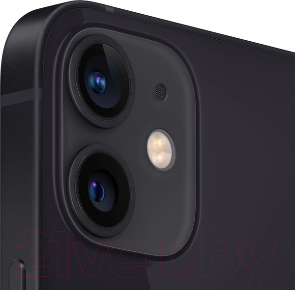 Изображение товара Смартфон восстановленный Apple iPhone 12 mini 64GB Flip Грейд B (черный)