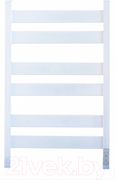 Изображение товара Полотенцесушитель электрический GRANULA Альфа Квадро 50x80 (терморегулятор, белый)