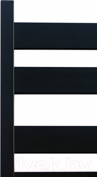 Изображение товара Полотенцесушитель электрический GRANULA Альфа Квадро 50x80 (терморегулятор, черный матовый)