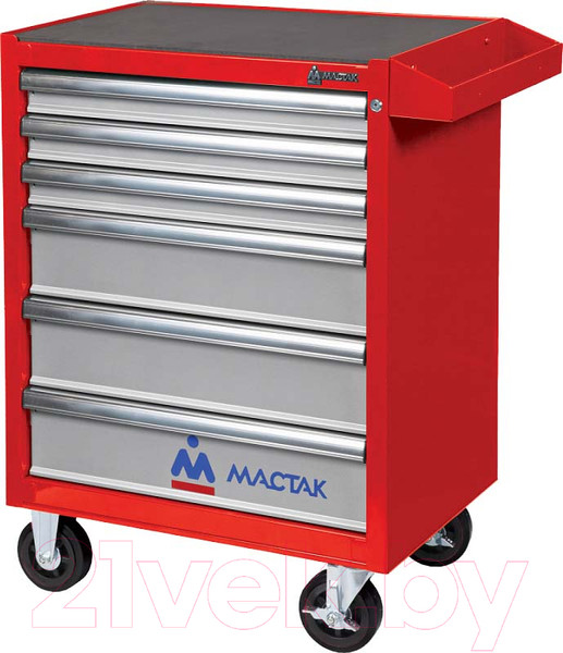 Изображение товара Тележка инструментальная Мастак 521-06581MR (красный)