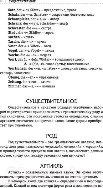 Изображение товара Учебное пособие АСТ Немецкий язык Курс для самостоятельного и быстрого изучения (Нестерова Е.А.)