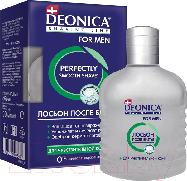 Изображение товара Лосьон после бритья Deonica For Men Чистый эффект (90мл)