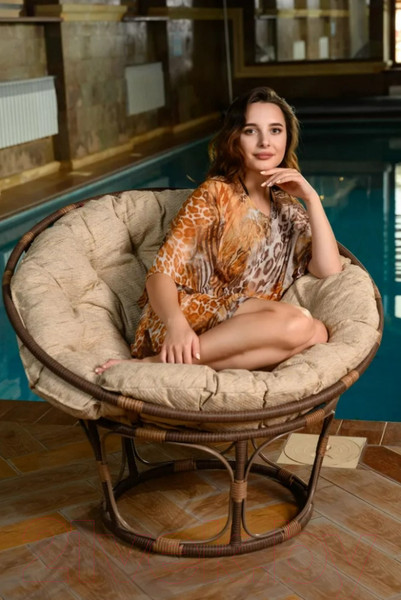 Изображение товара Кресло садовое BiGarden Papasan / БГ-П-К (какао)