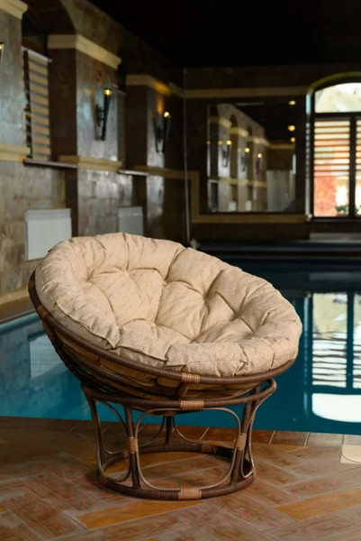 Изображение товара Кресло садовое BiGarden Papasan / БГ-П-К (какао)
