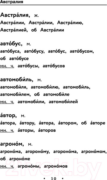Изображение товара Словарь АСТ Орфографический словарь русского языка