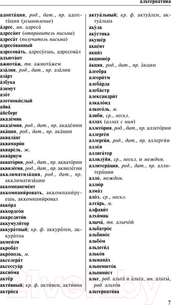 Изображение товара Словарь АСТ Орфографический словарь русского языка для тех, кто учится (Алабугина Ю.)