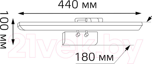Изображение товара Бра Gauss Medea BR022