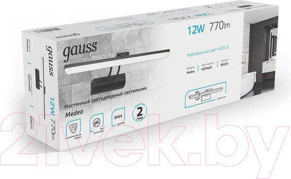 Изображение товара Бра Gauss Medea BR024