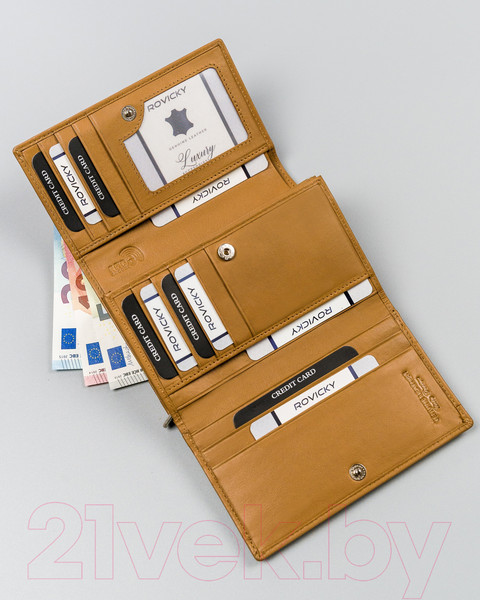 Изображение товара Портмоне Cedar 4U Cavaldi / 57006-SPN-8348 (золото)