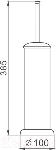 Изображение товара Ершик для унитаза Haiba HB901