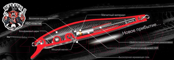 Изображение товара Воблер Bearking Orbit slicker 130 C
