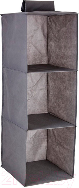 Изображение товара Кофр для хранения Polini Kids Home 30x30x90 / 0002579-3 (серый)