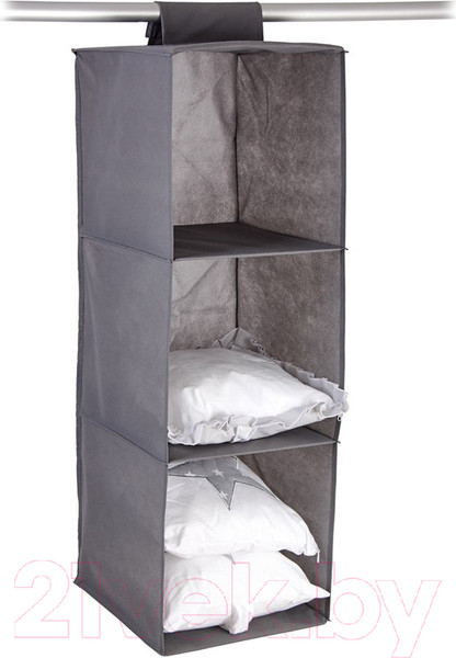 Изображение товара Кофр для хранения Polini Kids Home 30x30x90 / 0002579-3 (серый)