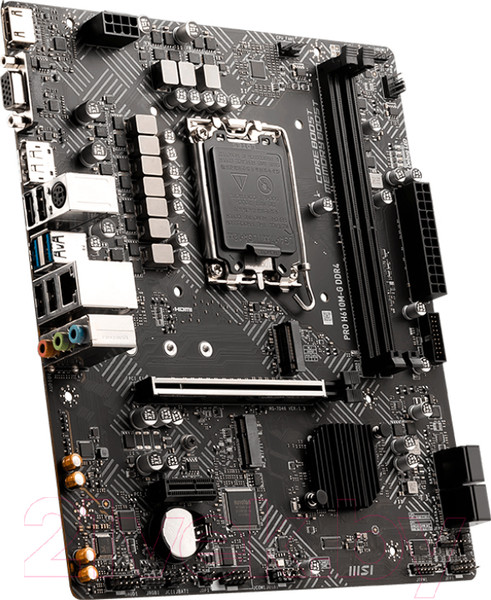 Изображение товара Материнская плата MSI Pro H610M-G DDR4
