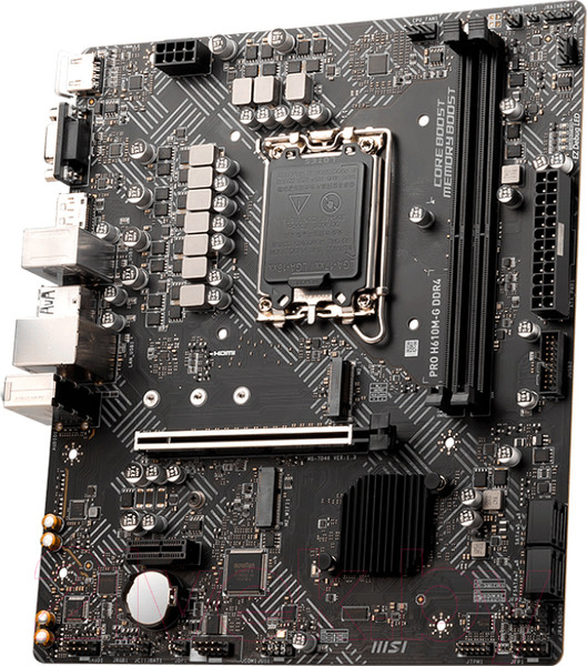 Изображение товара Материнская плата MSI Pro H610M-G DDR4