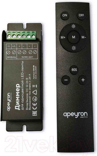 Изображение товара Диммер Apeyron Electrics 04-38