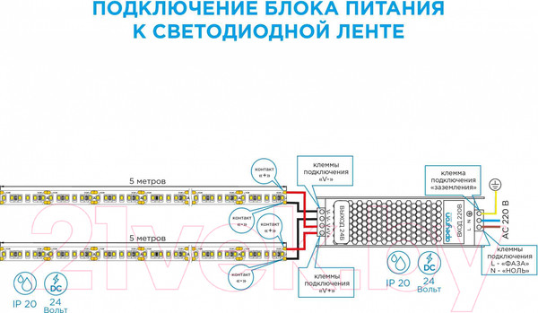 Изображение товара Блок питания для светильника Apeyron Electrics 03-100