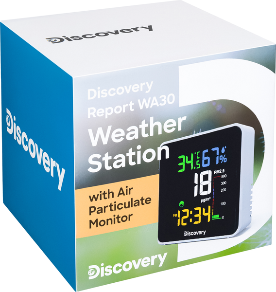 Изображение товара Метеостанция цифровая Levenhuk Discovery Report WA30 78876