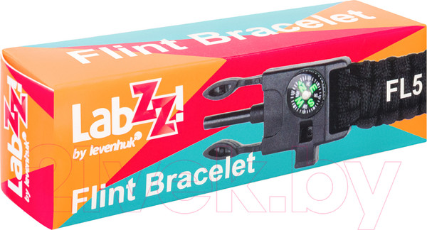 Изображение товара Браслет выживания Levenhuk LabZZ FL5 / 79668 (черный)