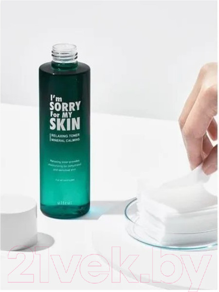 Изображение товара Тонер для лица I'm Sorry for My Skin Relaxing Toner Mineral Calming (200мл)