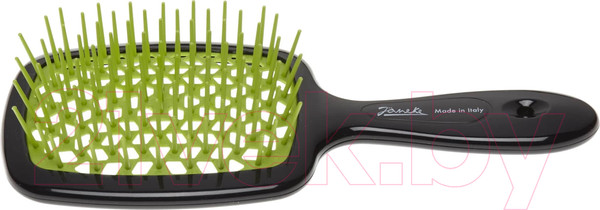 Изображение товара Расческа-массажер Janeke Superbrush 71SP226VER (черный/зеленый)