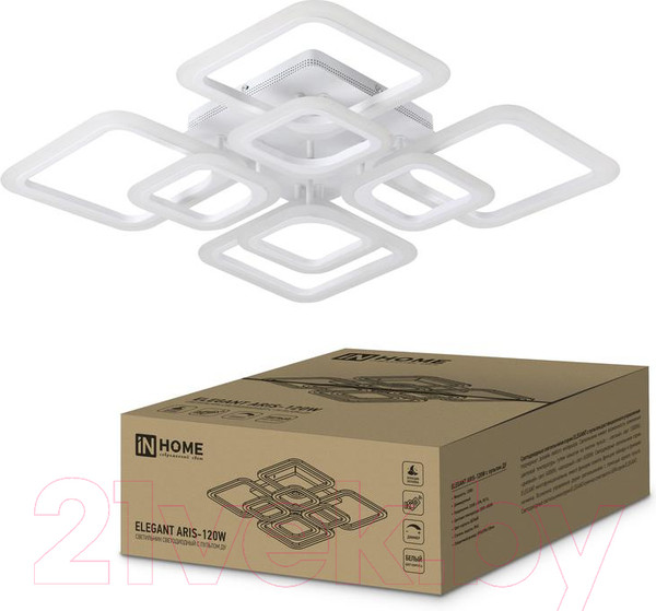Изображение товара Потолочный светильник INhome Elegant Aris-W / 4690612035420
