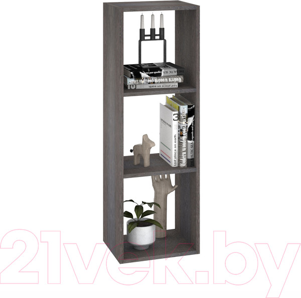 Изображение товара Стеллаж Кортекс-мебель Дельта-3 36x105 (береза)