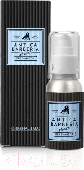 Изображение товара Масло для бритья Mondial Antica Barberia. Original Talc / PS-OIL-TALC (50мл)