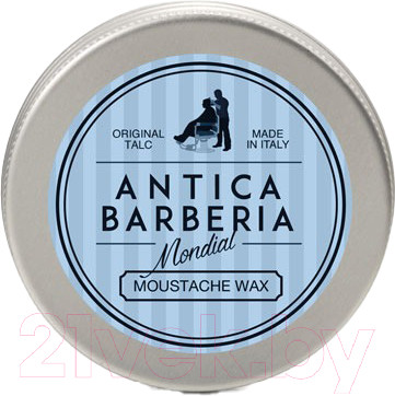 Изображение товара Воск для укладки бороды Mondial Antica Barberia. Original Talc / MOU-WAX-TALC (30мл)