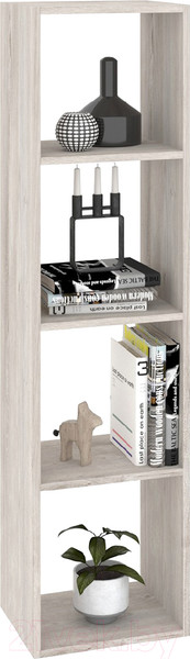 Изображение товара Стеллаж Кортекс-мебель Дельта-4 36x140 (дуб монтерей)