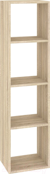 Изображение товара Стеллаж Кортекс-мебель Дельта-4 36x140 (дуб сонома)