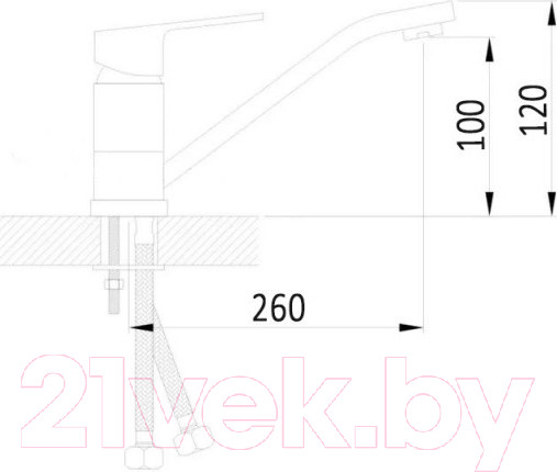 Изображение товара Смеситель Wisent WP42235
