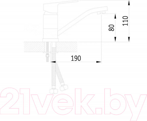 Изображение товара Смеситель Wisent WP45235