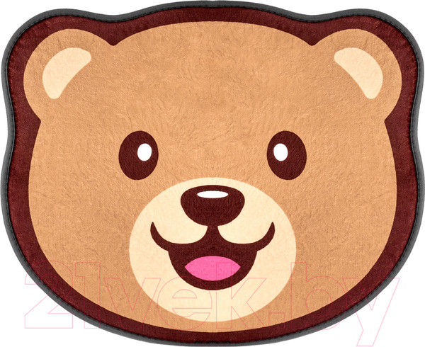Изображение товара Коврик для ванной Roxy-Kids С эффектом памяти Антискользящий Мишка 50x60 / RBMT-001