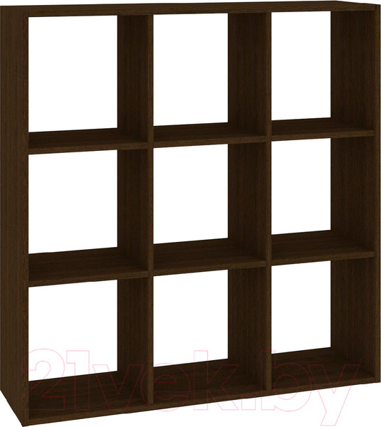 Изображение товара Стеллаж Кортекс-мебель Дельта-9 105x105 (венге)
