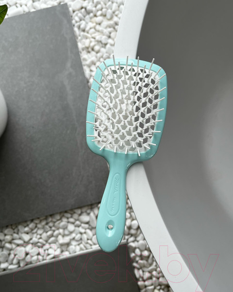 Изображение товара Расческа-массажер Janeke Superbrush 93SP226TSE (светло-бирюзовый/белый)