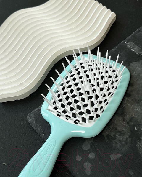 Изображение товара Расческа-массажер Janeke Superbrush 93SP226TSE (светло-бирюзовый/белый)