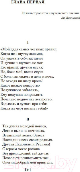 Изображение товара Книга Азбука Евгений Онегин / 9785389192201 (Пушкин А.)