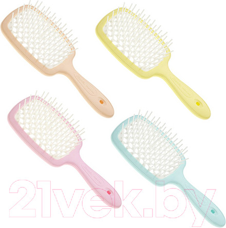 Изображение товара Расческа-массажер Janeke Superbrush 94SP226RSA (нюд/белый)