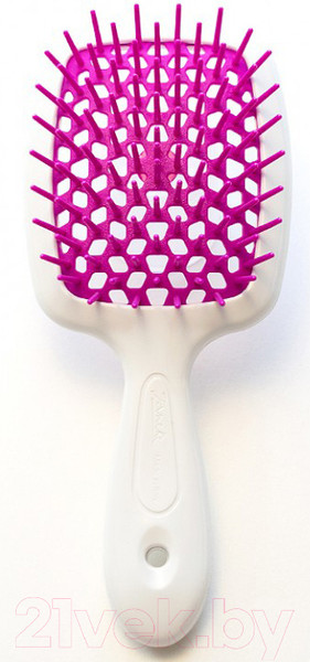 Изображение товара Расческа-массажер Janeke Superbrush Small 56SP234FUX (белый/малиновый)