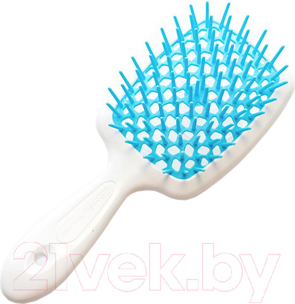 Изображение товара Расческа-массажер Janeke Superbrush Small 56SP234TSE (белый/голубой)