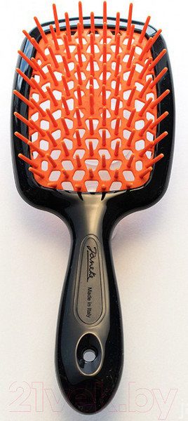 Изображение товара Расческа-массажер Janeke Superbrush Small 71SP234ARA (черный/оранжевый)