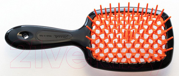 Изображение товара Расческа-массажер Janeke Superbrush Small 71SP234ARA (черный/оранжевый)